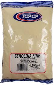 Shop Topop Semolina Fine (Sooji) - 1.5kg at Grocerywala