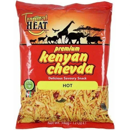 Shop Tropical Heat Kenyan Chevda Hot - 340g at Grocerywala