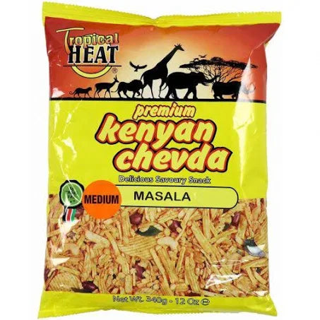 Shop Tropical Heat Kenyan Chevda Medium - 340g at Grocerywala
