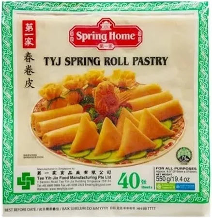 Tyj Spring Roll 8.5' 40 pcs