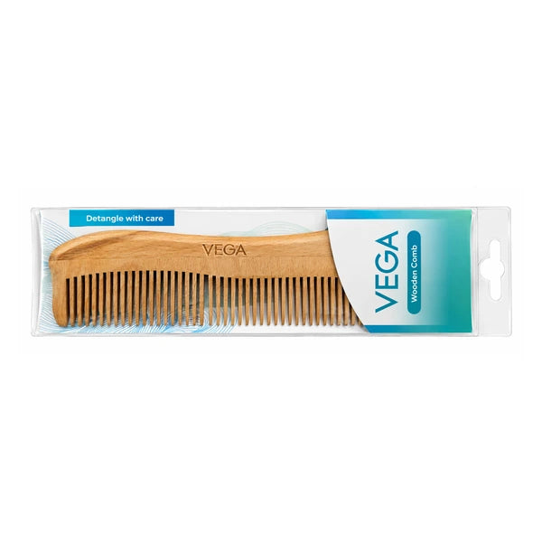 VEGA Wooden Comb (Detangle with Care)