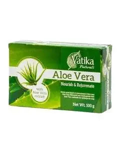 Shop Vatika Naturals Aloe Vera Soap - 100g at Grocerywala 