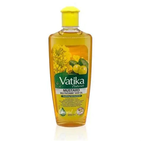 Shop Vatika Naturals Mustard Hair Oil - 200ml at Grocerywala