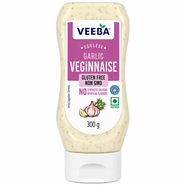 Veeba Garlic Veginnaise Mayo Eggless - 300g