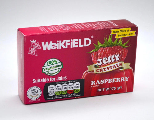 Shop Weikfield Jelly Raspberry 80g at Grocerywala