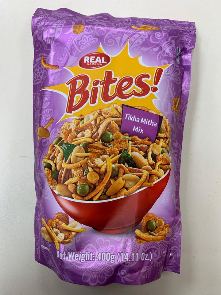 Shop Real Bites Tikha Mitha Mix - 400g at Grocerywala