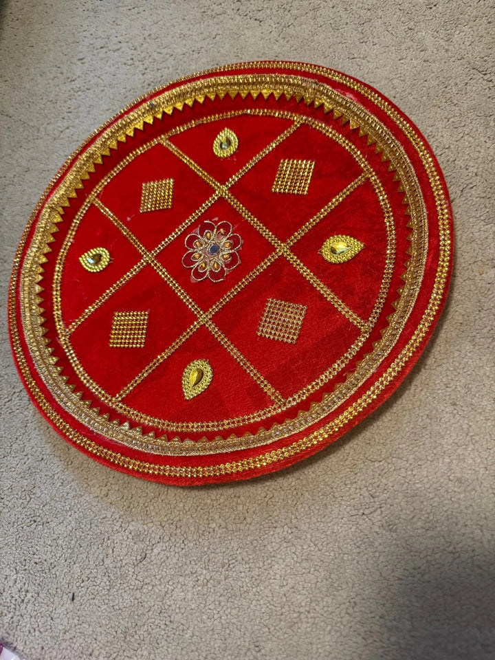 Pooja Thali Design 2 -1pc