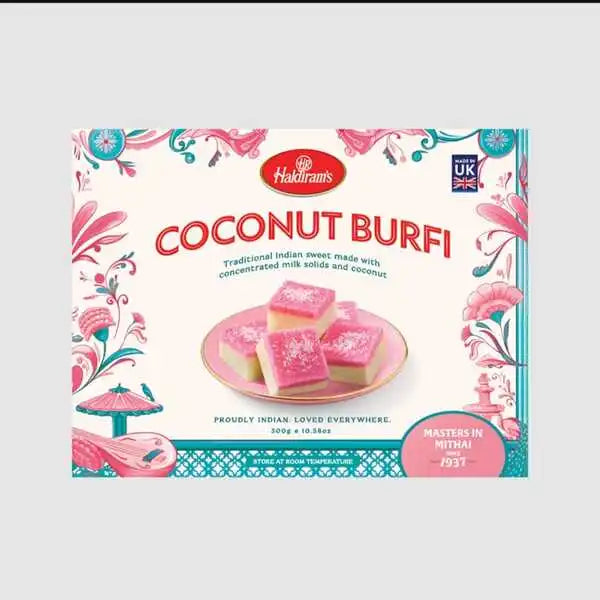 Haldiram’s Coconut Burfi - 300g