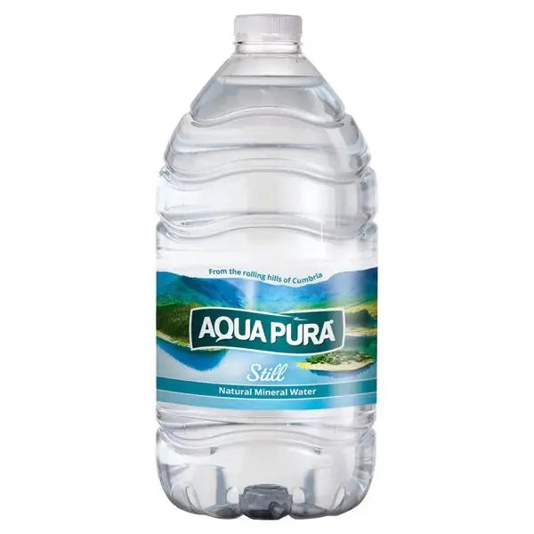 Aqua Pura still natural mineral water 5 litre bottle