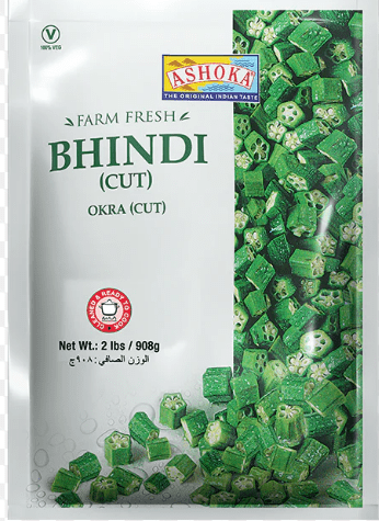 Shop Ashoka Bhindi (Cut) Okra Frozen - 908G at Grocerywala