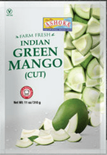Shop Ashoka Green Mango (Cut) - 310G at Grocerywala