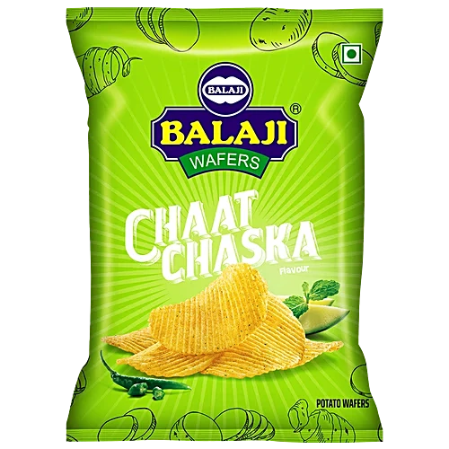 Shop Balaji Chaat Chaska (Potato Chip) - 40g at Grocerywala