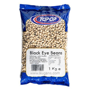 Shop Topop Black Eye Beans - 1kg at Grocerywala