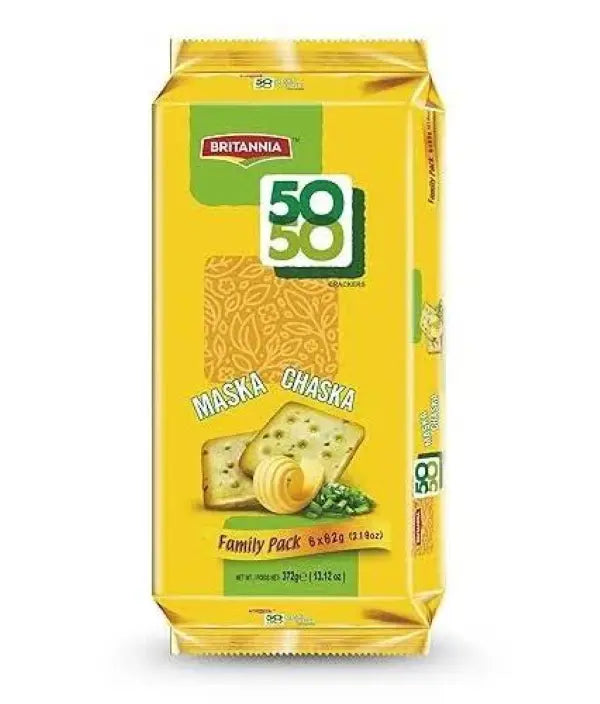 Britannia 50-50 Maska Chaska (Family Pack) - 372g