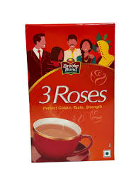 Shop Brooke Bond 3 Roses Black Tea - 500g at Grocerywala