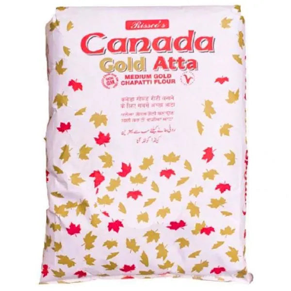 Canada Gold atta medium 8kg wheat flour bag