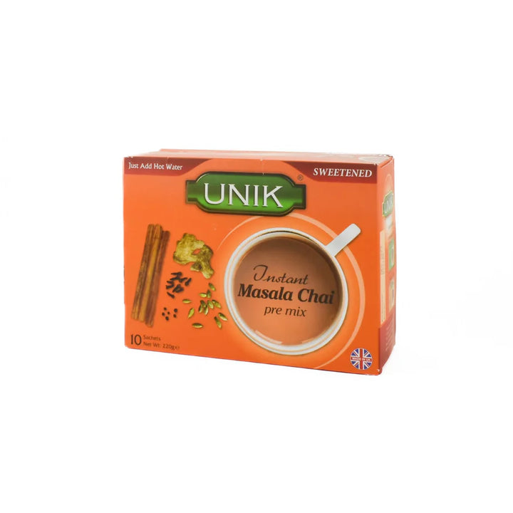 Shop Unik Masala Tea Sweetened (10 Sachets)- 220g at Grocerywala