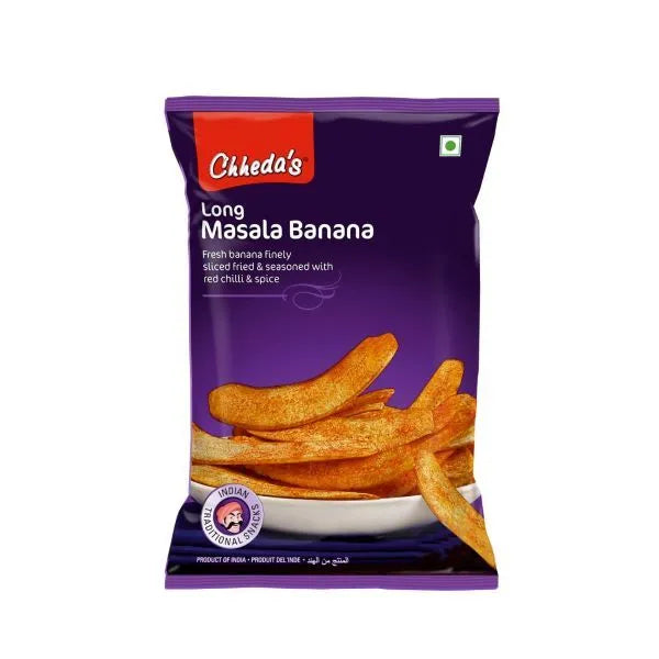 Chhedas Long Banana Masala Crisps - 170g