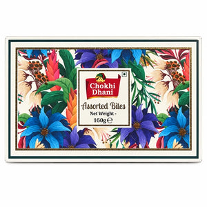 Chokhi Dhani Assorted Bites 160g floral gift box