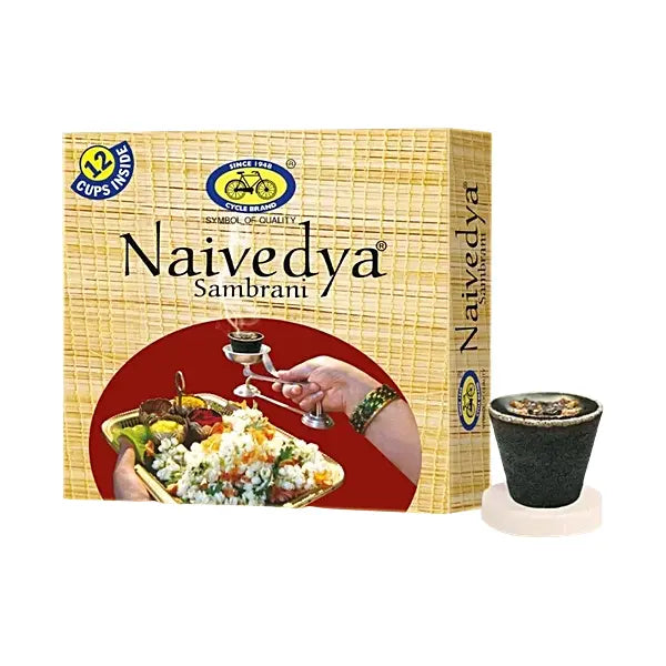 Cycle Naivedya Sambrani Dhoop 12 cups pack