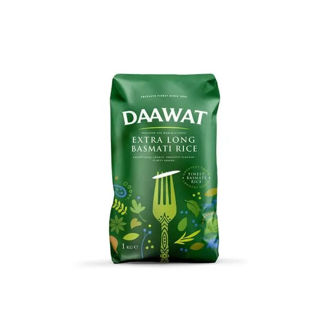 Daawat Basmati Rice Extra Long 1kg pack