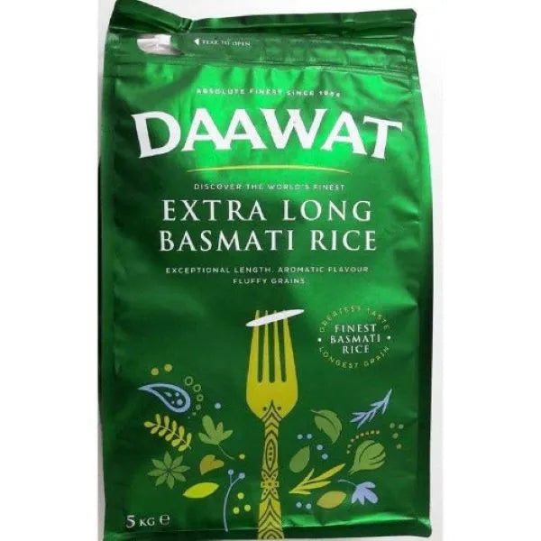 Daawat Basmati Rice Extra Long - 5kg