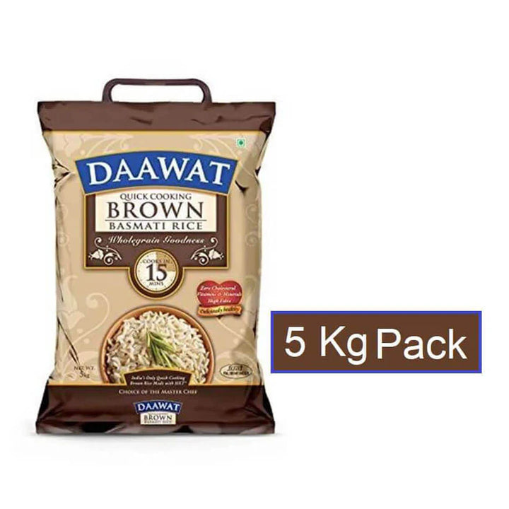 Daawat Brown Basmati Rice - 5kg