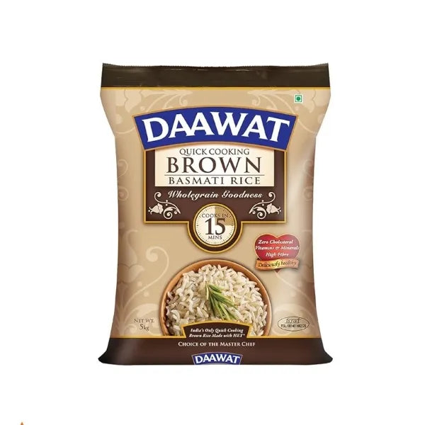 Daawat Brown Basmati Rice - 5kg