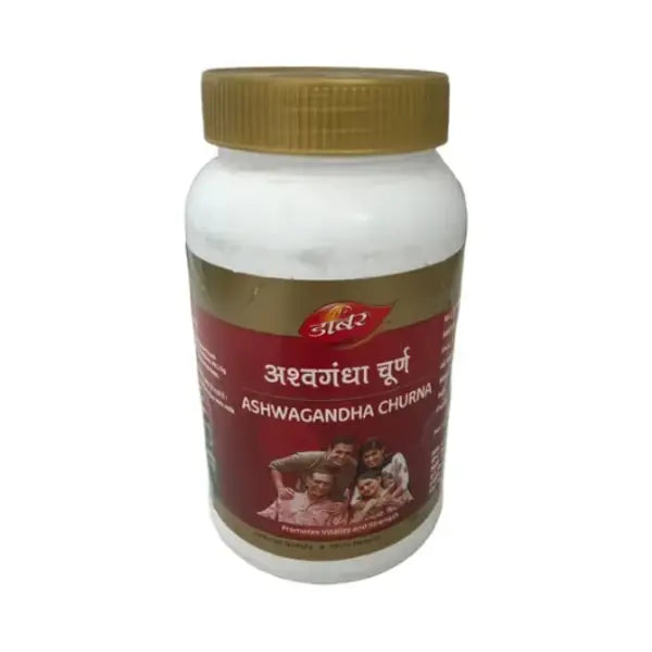 Dabur Ashwagandha Powder 100g Ayurvedic herbal powder jar