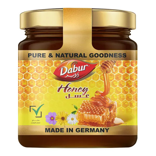 Dabur Honey 250g pure natural honey retail jar packshot