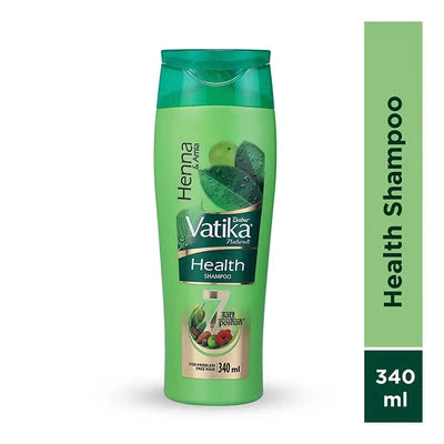Shop Dabur Vatika Health Shampoo (Henna & Amla) - 340ml at Grocerywala