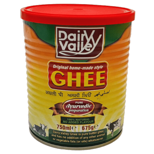Dairy Valley ghee 750ml (675g) tin with red lid