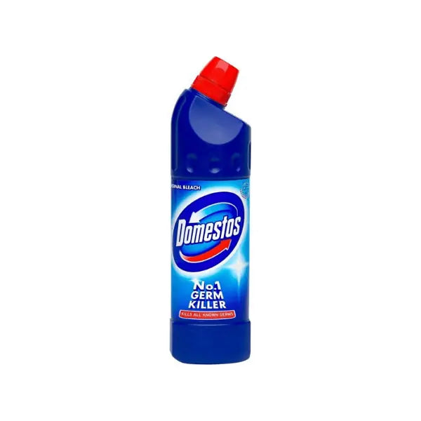 Domestos Original 750ml bottle on white background