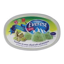 Everest Kulfi Kesar Pista Frozen - 1L