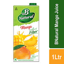 Shop B Natural Mango Juice - 1L at Grocerywala