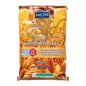 East End Premium Gold Chakki Atta 10kg bag front on white background