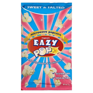 Eazy Pop Popcorn Sweet & Salted Microwave - 85g