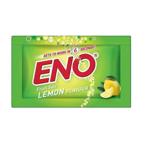 Eno Lemon Fruit Salt 5g single green sachet