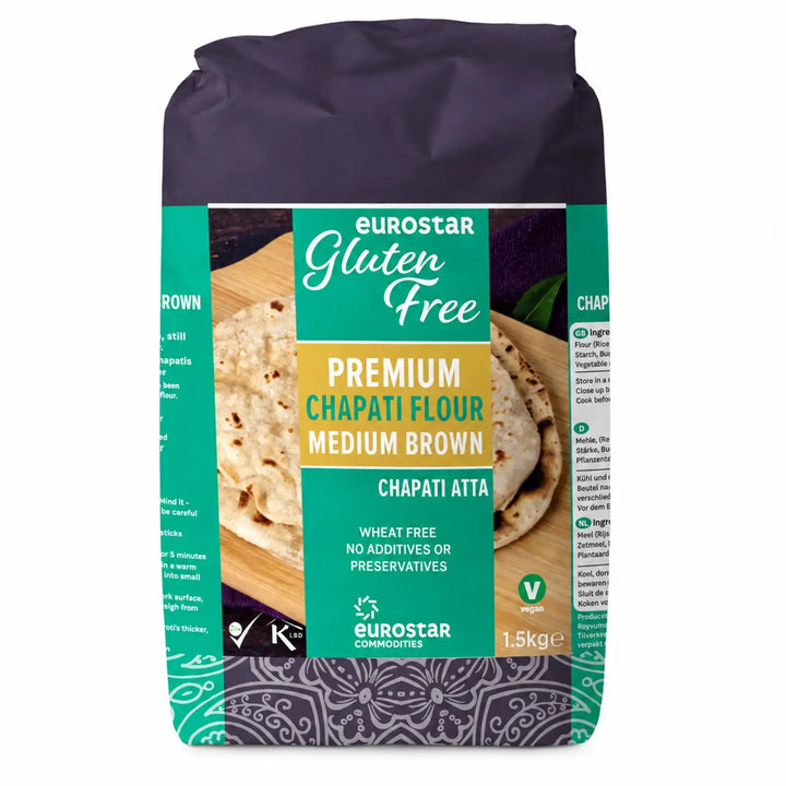 Eurostar Gluten Free Medium Flour 1.5kg, front of pack