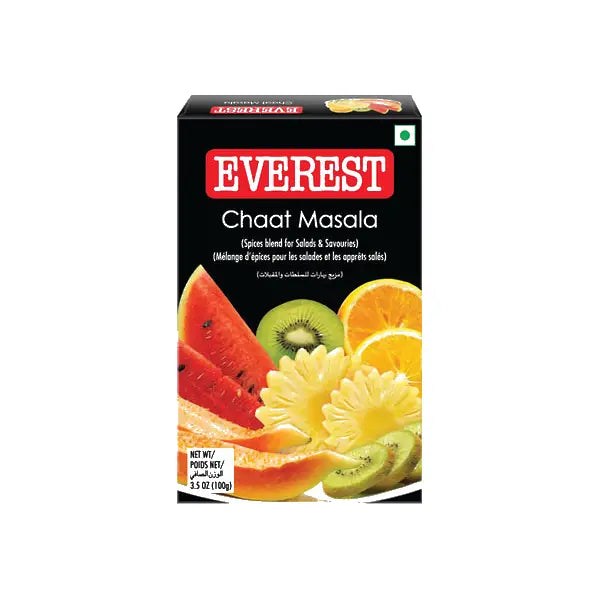 Everest Chaat Masala 100g tangy Indian spice blend pack