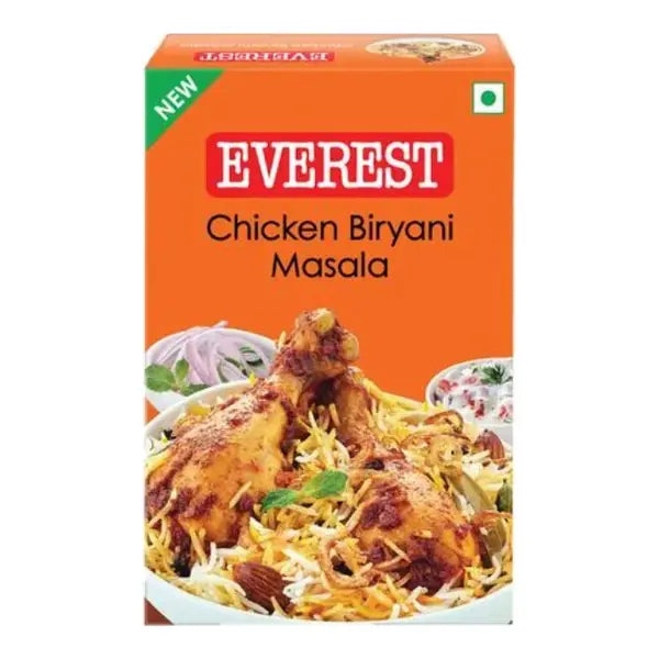 Everest Chicken Biryani Masala spice blend, 50g box