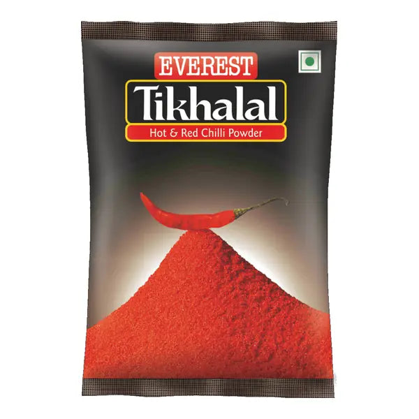 Everest Tikhalal hot red chilli powder, 100g pouch