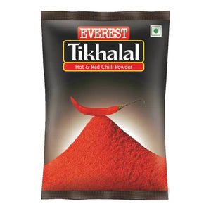Everest Tikhalal hot red chilli powder, 100g pouch