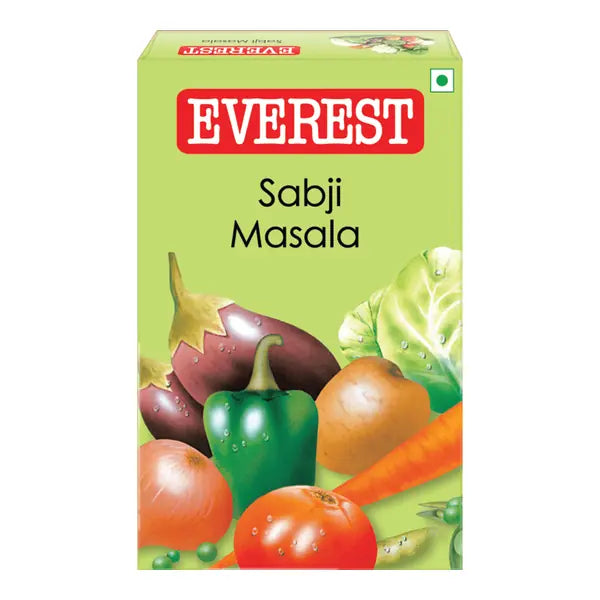 Everest Sabji Masala vegetable spice blend, 100g box