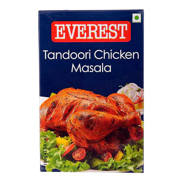 Everest Tandoori Chicken Masala 100g Indian barbecue spice blend box
