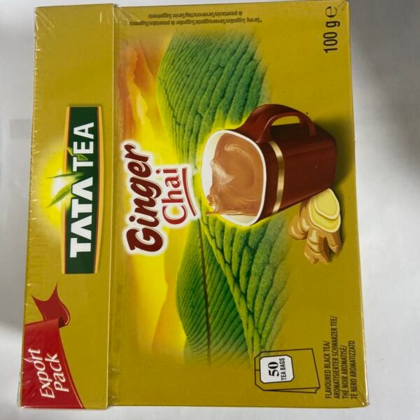 Shop TATA Tea Ginger (50 bags) - 100g at Grocerywala