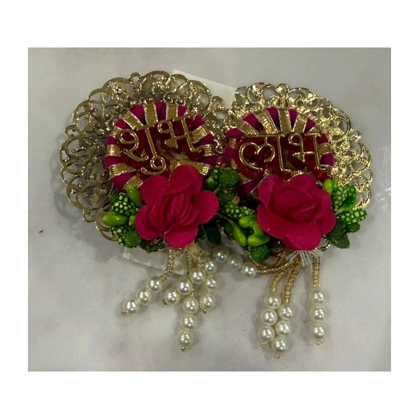 Shubh Labh Floral Door Hanging