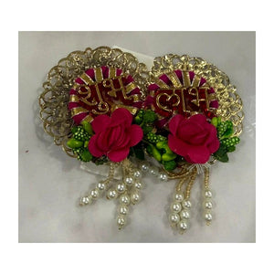Shubh Labh Floral Door Hanging