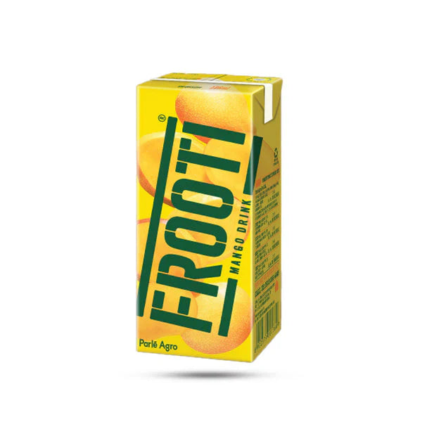 Frooti Mango Drink 200ml refreshing mango beverage tetra pack