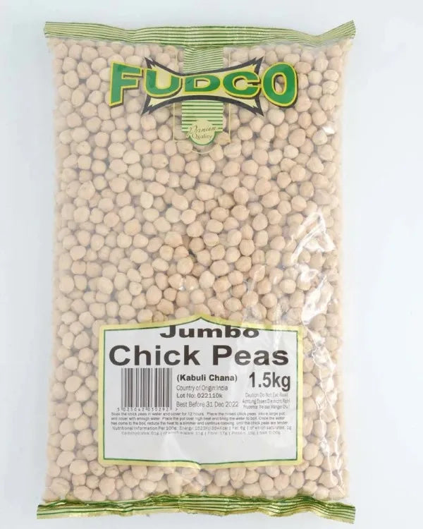 Fudco Chick Peas Jumbo - 1.5kg